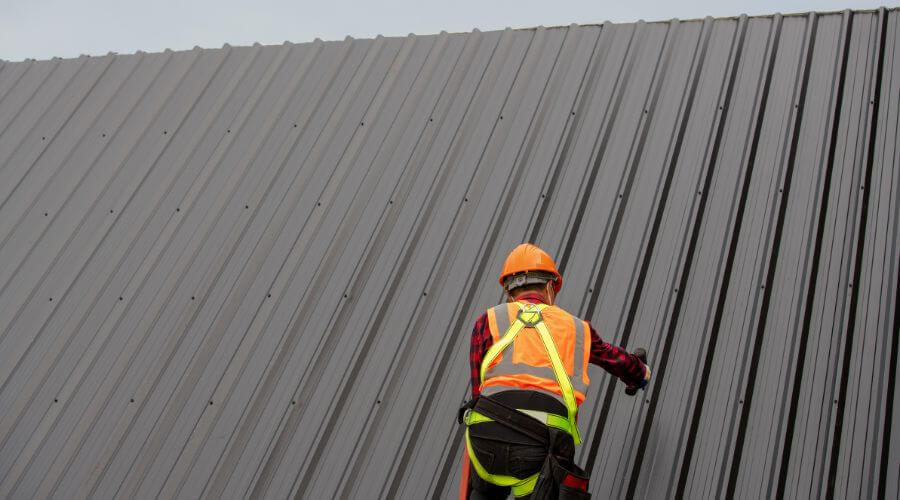 Professional metal roof installation services in Harrisville, MI